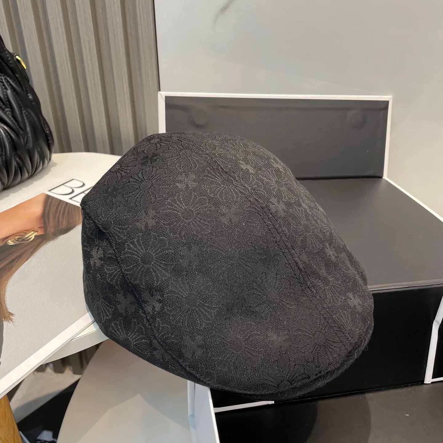 P80 Croxin's new high-quality forward cap, high-end customized version! The same style as the internet celebrity fashion blogger! Wall crack recommended! Great quality! Head circumference 57cm